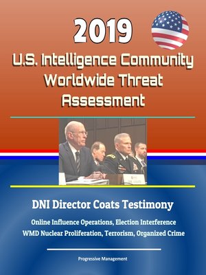 cover image of 2019 U.S. Intelligence Community Worldwide Threat Assessment